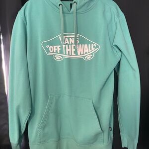 Vans Men's Teal Hoodie